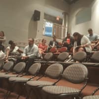 <p>About 40 people attended the Danbury Public Schools Funding meeting Thursday morning at the Western CT Academy of International Studies in Danbury.</p>