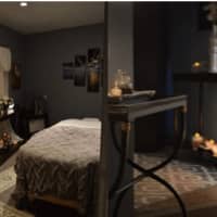 <p>a message therapy room inside Therapeutic Massage and Wellness in Danbury</p>