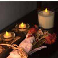 <p>The ambiance in the massage therapy room</p>