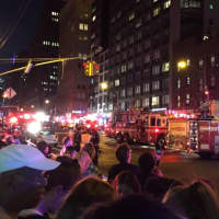 <p>The scene at 135 W. 23rd St. in Manhattan, after the bombing Sept. 17.</p>