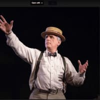 <p>Alexander Kulcsar as Henry Ford in WCT’s &quot;Camping with Henry and Tom.&quot;</p>