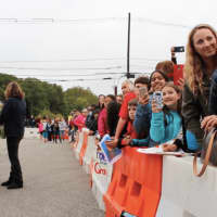 <p>Fans were lined up with their phones, ready to snap a picture of Grace VanderWaal.</p>