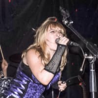<p>Mary O&#x27;Neill of Lunatic Fringe rocks out.</p>