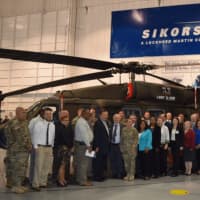 <p>Sikorsky celebrates building the 1,000th Black Hawk helicopter for the U.S. Army.</p>