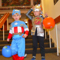 <p>Alexander and Zachary Smith of Westport, ages 2 and 4. Alexander is Captain America and Zachary is a knight.</p>