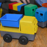 <p>A toy truck from Luke&#x27;s Toy Factory in Danbury</p>