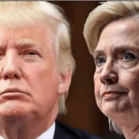 <p>Bedford estate owner Donald Trump and Chappaqua resident Hillary Clinton.</p>