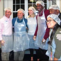 <p>State Sen. Carlo Leone, State Rep. William Tong, State Rep. Caroline Murphy and State Rep. Terry Adams joined with Stamford board member Rodney Pratt and Kayla Reasco from U.S. Sen. Chris Murphy’s office to serve meals at Stamford&#x27;s Pacific House.</p>
