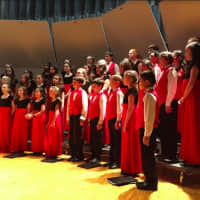 <p>The Greenwich Public School Honor Choir, directed by Jessica Punchatz.</p>