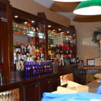 <p>The bar at Michael&#x27;s at the Grove in Bethel</p>