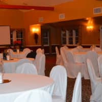 <p>The ballroom at Michael&#x27;s at the Grove in Bethel</p>