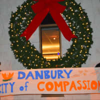 <p>Over 100 people turned out for the Danbury Vigil for Unity and Justice.</p>