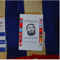 <p>Two books that Celestino Heres of Norwalk wrote about Fidel Castro.</p>