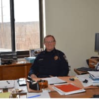 <p>Brookfield Police Chief Robin Montgomery retired after 16 years with the local force.</p>