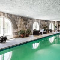 <p>The house&#x27;s indoor pool.</p>