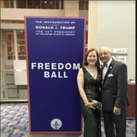 <p>Probate Judge Dianne Yamin and her husband Bob Yamin, attorneys in Danbury, attend the Freedom Ball in Washington, D.C., as part of President Donald Trump&#x27;s inauguration.</p>