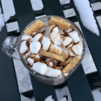 <p>S&#x27;mores hot chocolate at Stray Cat Brew in Maywood.</p>
