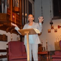 <p>The Rev. Kelly Brown Douglas speaks at St. Paul&#x27;s On The Green in Norwalk on the topic: &#x27;Stand Your Ground in an Era of Black Lives Matter.&#x27;</p>