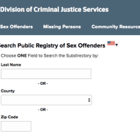 <p>The public can search for sex offenders living in New York communities online.</p>