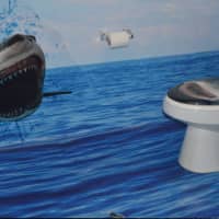 <p>The restroom at Unlimited Signs, Designs &amp; Graphics.</p>