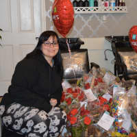 <p>Alison Fellegara, whose father Thomas is the owner of Mr. Red Rose florist in Norwalk.</p>