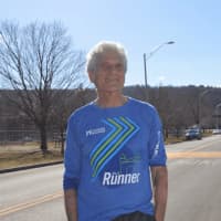 <p>Bob Ginty, who has run about 10 marathons, runs often in Rogers Park.  His last marathon was Hartford, in October.</p>