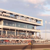 <p>Meadowlands Racing and Entertainment races horses three nights a week, and offers off-track betting seven days a week.</p>