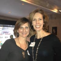 <p>Tracy Yost of Westport and Beth Kisielius of Wilton founded 100+ Women Who Care of Fairfield County.</p>