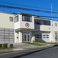 <p>A rendering that shows two proposed additions to the Independent Fire Company firehouse in Mount Kisco.</p>