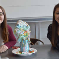 <p>From left, Allie Johnstone of Orange and Taylor Alves of Naugatuck, enjoying a Freak Shake at Cream &amp; Sugar in Bethel</p>