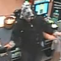 <p>Suspect in Monroe gas station robbery.</p>