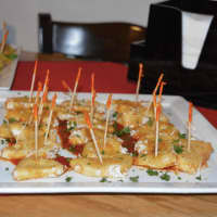 <p>All different kinds of appetizers are served at Portofino&#x27;s grand reopening.</p>