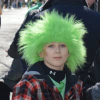 <p>Justin Duhancik celebrates his 10th birthday at the 2017 St. Patrick&#x27;s Day parade in Bridgeport.</p>