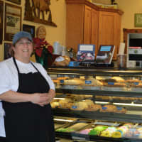 <p>Michele Stuart, owner of Michele&#x27;s Pies in Norwalk</p>
