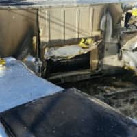 <p>A photo of the fire damaged HVAC unit from Thursday morning&#x27;s fire in Glenville.</p>