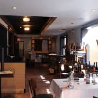 <p>Workers are putting the finishing touches on Viceroy Publik House, a new restaurant opening in Stamford in April.</p>