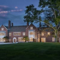 <p>The home at 521 Round Hill Road in Greenwich, called Round Hill Manor, overlooks more than 40 acres.</p>