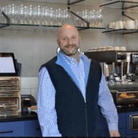 <p>Jeff Benjamin, a founder of Ames Trattoria, which is opening Friday in the Bedford Square development at 59 Post Road East in Westport.  Ames sells classic Roman food.</p>