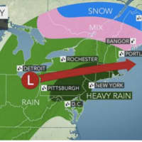 <p>Heavy rain, possible thunderstorms and fog will overspread the area Tuesday.</p>