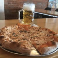 <p>Artisan pizza is on the menu at Black Star Social in Red Hook.</p>