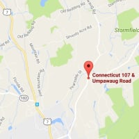 <p>The accident occurred on Route 107 near Umpawaug Road in Redding.</p>