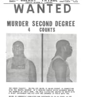 <p>The wanted poster for Belton Lee Brims.</p>