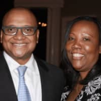 <p>Marcus Mabry, Child of America honoree, director of Mobile News Programming, CNN Digital and Novelette Peterkin, Carver’s executive director, enjoyed the evening&#x27;s festivities.</p>