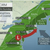 <p>The main impact from the Nor&#x27;easter will be felt Saturday afternoon through Sunday morning.</p>