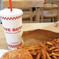 <p>Five Guys, with locations in Newburgh and Middletown, get rave reviews on Yelp.</p>