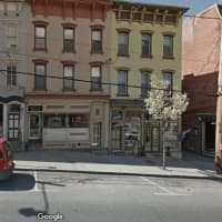 <p>The building where the blaze broke out on the 2600 block of East Main Street in Wappingers Falls.</p>