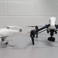 <p>The Clarkstown Police Department newest weapons, two drones.</p>