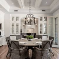 <p>The home offers several dining spaces, from breakfast nooks to the outdoor patio.</p>