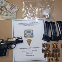 <p>After the arrest of Ramon Rosado, police seized a small amount of marijuana, cash, heroin, a drug scale as well as a stolen Ruger 9mm handgun with three high-capacity 17 round magazines loaded with a total of 43 live rounds.</p>