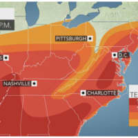 <p>Real-feel temperatures will be around 100 degrees Thursday.</p>